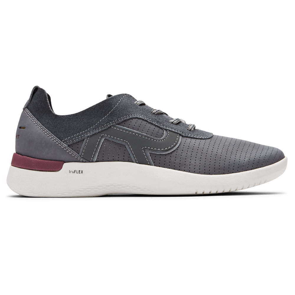 Tenis Rockport Homem Cinzentas - Truflex Fly - 92074YTLU